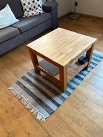 Massieve salontafel 80/80 cm, Huis en Inrichting, Tafels | Salontafels, Ophalen, Zo goed als nieuw