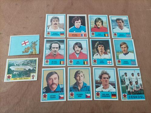 Panini Europa 80 , 14 verschillende stickers, Hobby en Vrije tijd, Stickers en Plaatjes, Zo goed als nieuw, Sticker, Ophalen of Verzenden