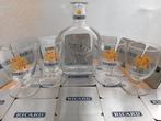 Ricard glazen modern sun 4 stuks en waterkan van 0, 5 liter, Verzamelen, Ophalen of Verzenden, Nieuw, Waterglas