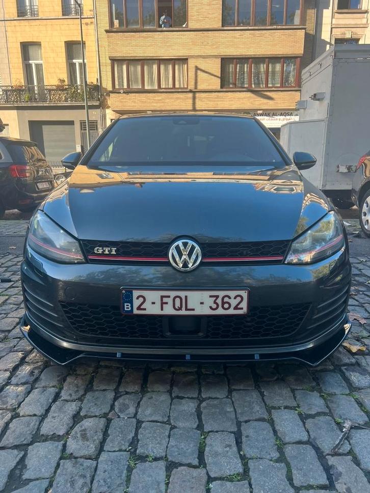 GOLF 7 GTI, Autos, Volkswagen, Particulier, Golf, Caméra de recul, Essence, Berline, 5 portes, Automatique, Argent ou Gris, Noir