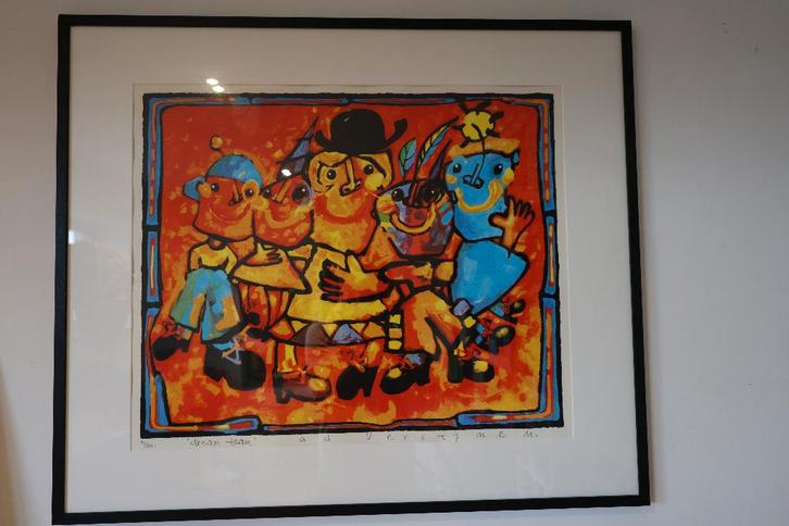 sérigraphie Ad Verstijnen 89/200 de 2003, Antiquités & Art, Art | Lithographies & Sérigraphies, Enlèvement