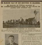 BLIKSEMINSLAG TE ZILLEBEKE JULES VERHOEST  ARDOYE 1891, Ophalen of Verzenden, Bidprentje