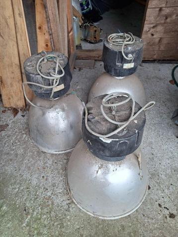 gaslampen vintage, Enlèvement, Utilisé, Métal, Industrieel, nu vintage