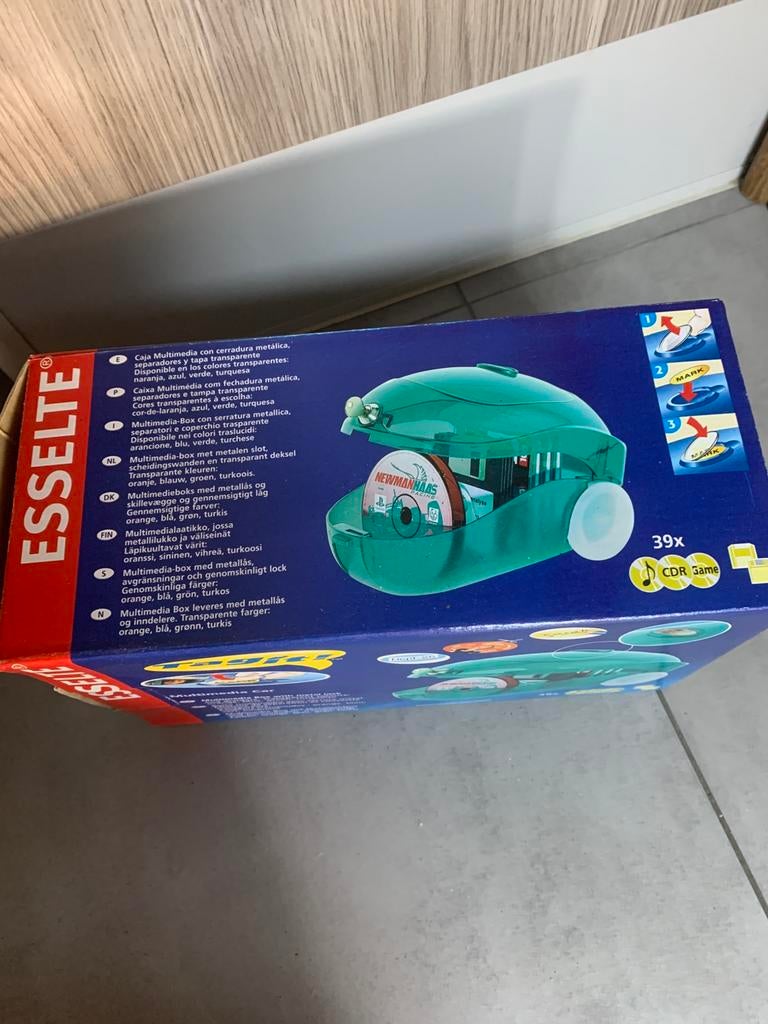 Draagbare rek voor cd dvd, Ophalen