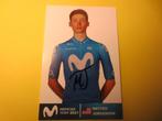 wielerkaart 2021 team movistar matteo jorgenson signe, Verzenden, Zo goed als nieuw