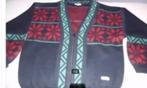 PRACHTIGE WARME CARDIGAN BLAUW HEREN - als nieuw  xl, Kleding | Heren, Truien en Vesten, Ophalen of Verzenden, Blauw