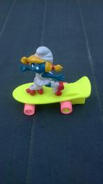 WALIBI NATIONAL PARK: Smurfin op Skateboard, Verzamelen, Ophalen of Verzenden, Gebruikt, Smurfin, Poppetje, Figuurtje of Knuffel