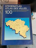 Steden atlas België, Boeken, Atlassen en Landkaarten, Ophalen of Verzenden, Gelezen, België