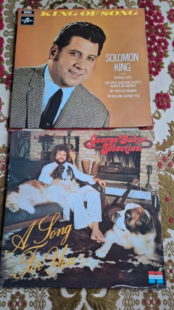 LP Solomon King of George Baker Selection aan 1 euro, Cd's en Dvd's, Vinyl | Country en Western, Zo goed als nieuw, 12 inch, Ophalen of Verzenden