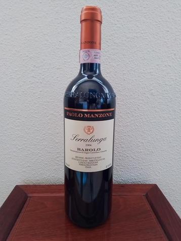 1 FLES PAOLO MANZONE-BAROLO 2006-SERRALUNGA D'ALBA ITALIA  beschikbaar voor biedingen