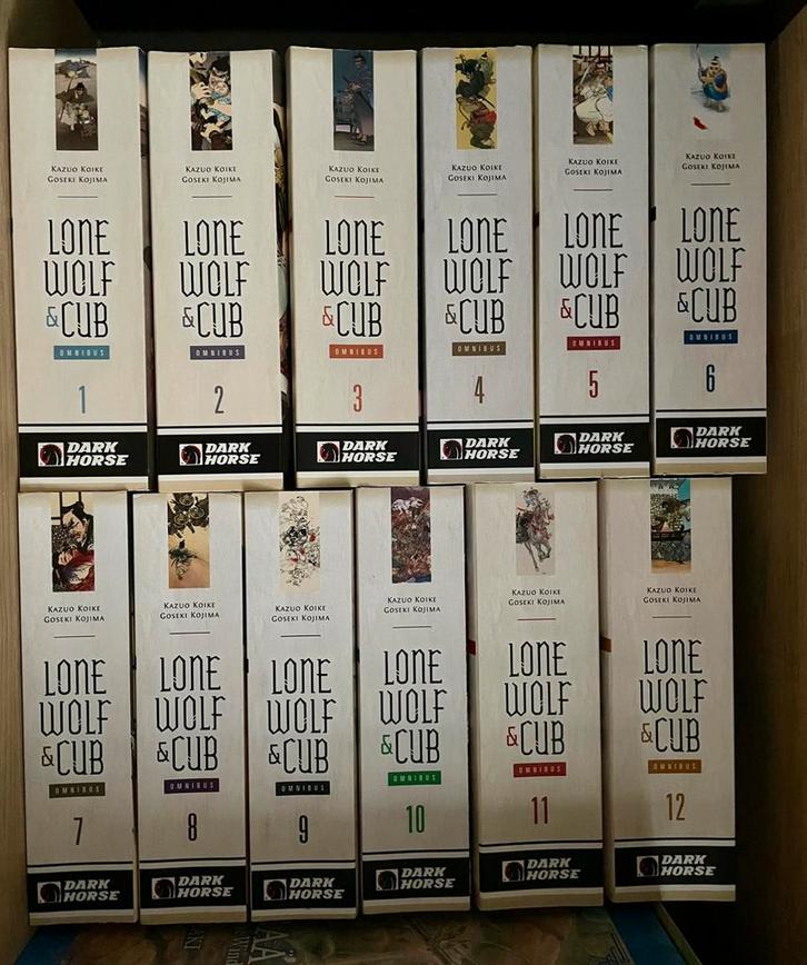 Lone Wolf and Cub Omnibus full set, Boeken, Strips | Comics, Zo goed als nieuw, Complete serie of reeks, Japan (Manga), Ophalen of Verzenden