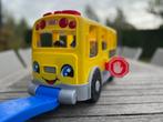 Fisher-Price Little People Grote Gele Schoolbus – loopwagen, Ophalen, Zo goed als nieuw, Auto of Voertuig, Met geluid