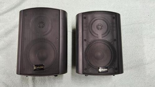 Skytec actieve multimedia luidsprekertjes, Audio, Tv en Foto, Luidsprekerboxen, Gebruikt, Front, Rear of Stereo speakers, 60 tot 120 watt