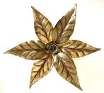 vintage lamp Hollywood Regency Willy Daro design goudkleur, Ophalen of Verzenden