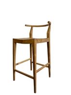 Tabouret de cuisine/tabouret de bar rétro en bois wabisabi (, Enlèvement ou Envoi