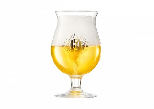 Duvel Glas ‘150 jaar Duvel’ in geschenk verpakking., Verzamelen, Biermerken, Nieuw, Glas of Glazen, Duvel, Ophalen of Verzenden