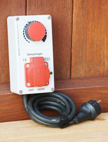 Toerentalregelaar GEFITRON (2400 Watt) beschikbaar voor biedingen