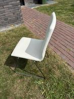 TE KOOP - STOELEN, Ophalen, Zo goed als nieuw, Wit, Leer
