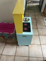 Kinderkeukentje en bak met toebehoren, Kinderen en Baby's, Ophalen, Gebruikt, Hout