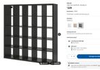 IKEA Kallax open kast, zwartbruin, 182x182cm, Ophalen, Gebruikt