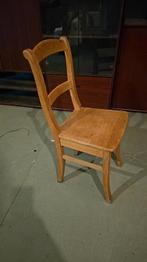 1 houten stoel, Ophalen, Gebruikt