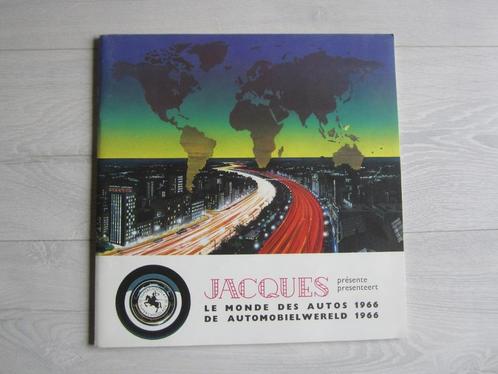 Chocolat Jacques - Le monde des autos 1966 - complet, Livres, Livres d'images & Albums d'images, Comme neuf, Album d'images, Enlèvement ou Envoi