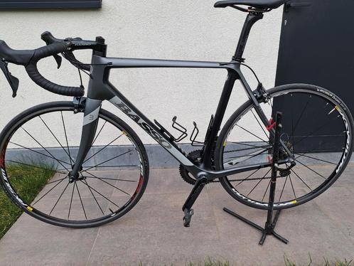Racefiets Basso Astra - full carbon - maat 56 - grijs, Fietsen en Brommers, Fietsen | Racefietsen, Zo goed als nieuw, Carbon, Ophalen