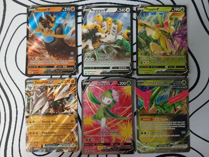 Pokémon V/VMAX/EX kaartenset 6 stuks zeldzaam in goede staat, Hobby en Vrije tijd, Verzamelkaartspellen | Pokémon, Zo goed als nieuw