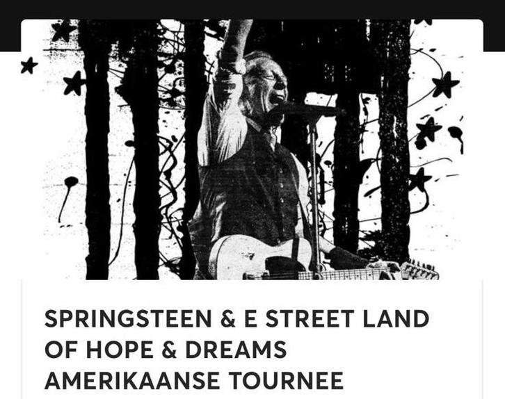 2x Bruce Springsteen, Madison Square Garden, 16 mei 2026, Tickets & Billets, Concerts | Pop, Mai