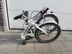 Vouwfiets plooifiets dames heren, Fietsen en Brommers, Fietsen | Vouwfietsen, Ophalen, Zo goed als nieuw, Totaal opvouwbaar, Versnellingen