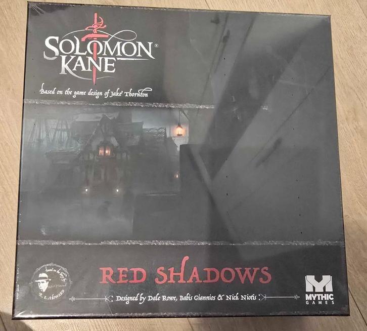 Solomon Kane Red Shadows Board Game Kickstarter New, Hobby en Vrije tijd, Gezelschapsspellen | Bordspellen, Nieuw, Een of twee spelers