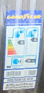 4 NIEUWE banden Goodyear 205/55R16 91V, Auto-onderdelen, Ophalen, Nieuw, Band(en)