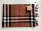 Burberry Reversible Sjaal Cashmere / UNISEX, Maat 38/40 (M), Nieuw, Ophalen of Verzenden, Burberry