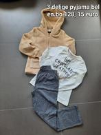 3 delige pyjama bel en bo maat 128, Ophalen of Verzenden, Zo goed als nieuw