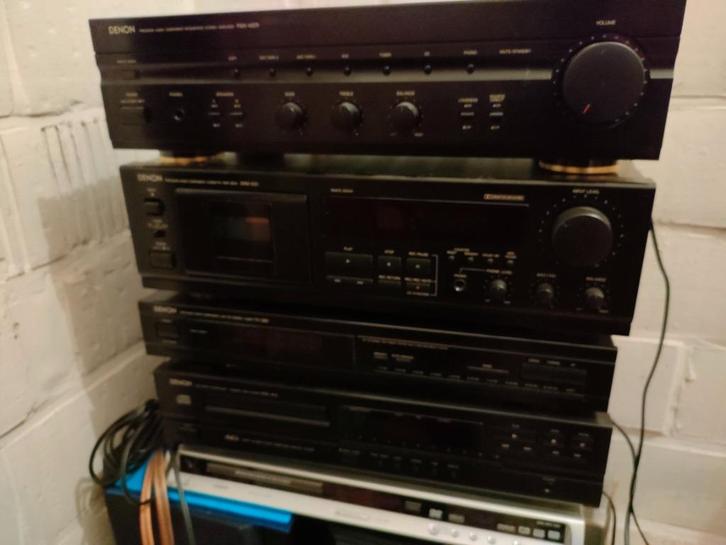 Denon stereoinstallatie + Focal JMlab speakers, Audio, Tv en Foto, Stereoketens, Zo goed als nieuw, Cassettedeck, Cd-speler, Dvd-speler