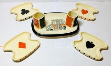 Royal Doulton England art deco bridge set 1933 beschikbaar voor biedingen