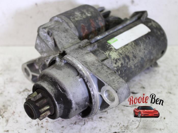Startmotor van een Volkswagen Polo, Auto-onderdelen, Motor en Toebehoren, Volkswagen, Gebruikt, 3 maanden garantie, Ophalen of Verzenden