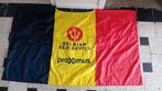 Supporters vlag Rode Duivels, Ophalen