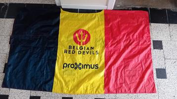 Supporters vlag Rode Duivels beschikbaar voor biedingen