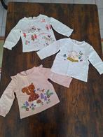 Lot de 8 tee-shirts manches longues 74 cm, Ophalen, Zo goed als nieuw, Meisje