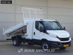 Iveco Daily 35C16 3.0L Kipper met Kist Dubbellucht 3,5t Trek, Auto's, Stof, Gebruikt, Euro 6, 4 cilinders