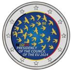 2 euro België 2024 Voorzitter EU gekleurd, Ophalen of Verzenden, België, 2 euro