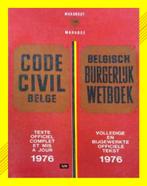 Code civil belge 1976, Livres, Livres d'étude & Cours, Envoi