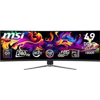 MSI MPG 491CQP QD-OLED 49 pouces incurvé, Computers en Software, Monitoren, Zo goed als nieuw, Gaming, Ophalen