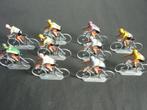 10 cyclistes Salza en zamak, Collections, Jouets miniatures, Utilisé, Envoi