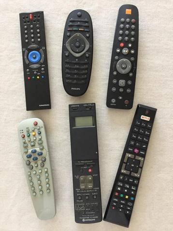 Télécommande Netflix Orange Philips Grundig Hitachi, Enlèvement ou Envoi, Récepteur ou Amplificateur