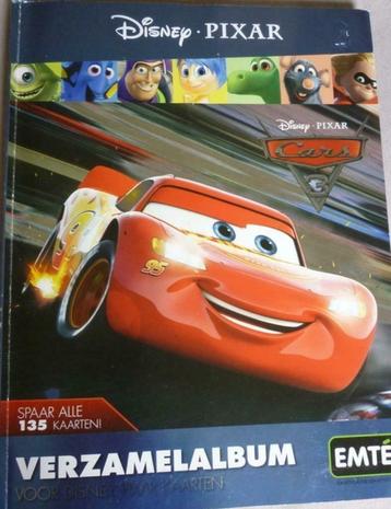 Cars verzamelalbum disney pixar kaarten EMTe(compleet) beschikbaar voor biedingen
