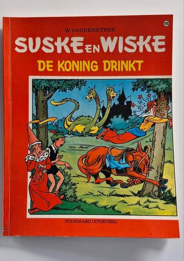 Suske en Wiske De Koning Drinkt 1971 ZEER MOOI  beschikbaar voor biedingen