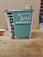 oude lege oliekan Polaroil Polamix Competition 2T 2 TE, Verzenden, Gebruikt, Overige typen