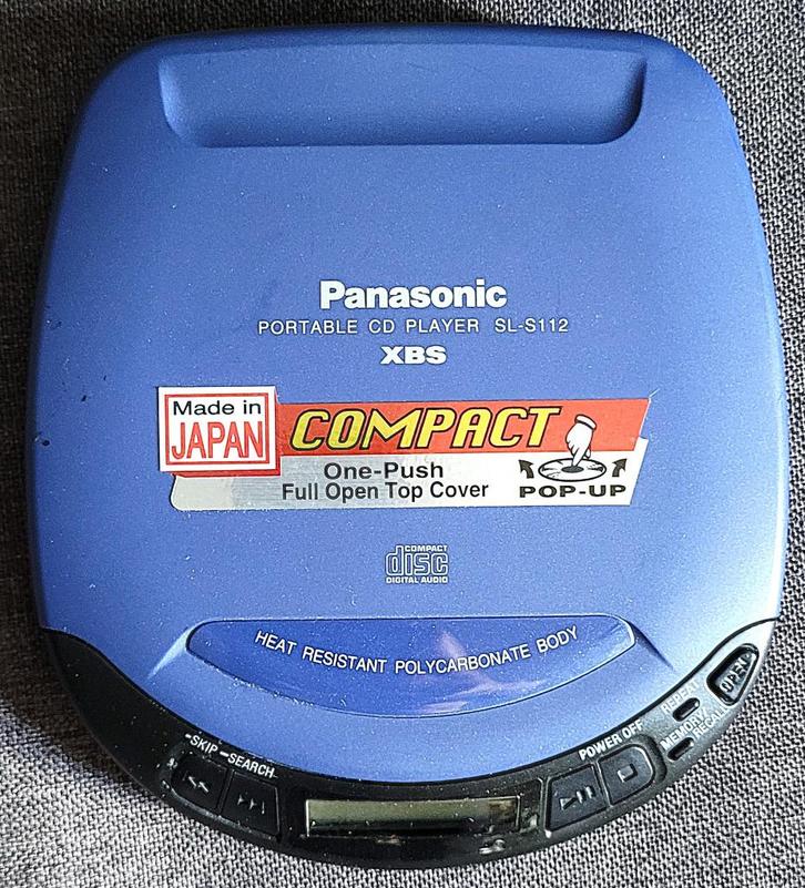 Panasonic SL-S212 draagbare cd-speler, Audio, Tv en Foto, Walkmans, Discmans en Minidiscspelers, Discman, Ophalen of Verzenden